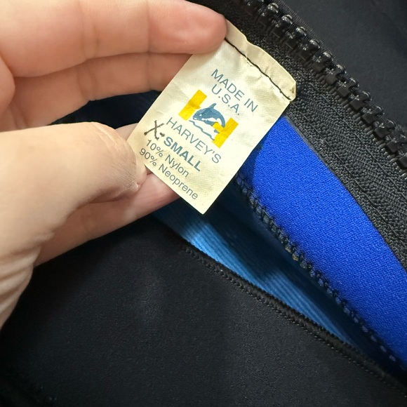 Harveys Black One Piece Wetsuit - Picture 5 of 6